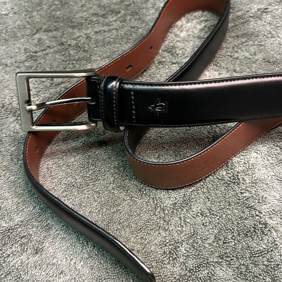 THE ORIGINAL PENGUIN MEN’S LEATHER BELT SIZE 34 - Picture 1 of 4